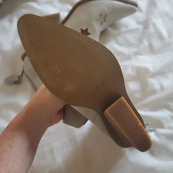 Silvia Cobos Shoot For The Moon Leather Star Booties - Picture 4 of 12